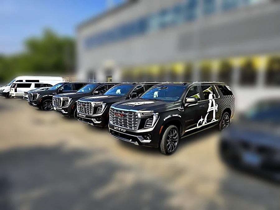 Fleet SUV wraps Chicago
