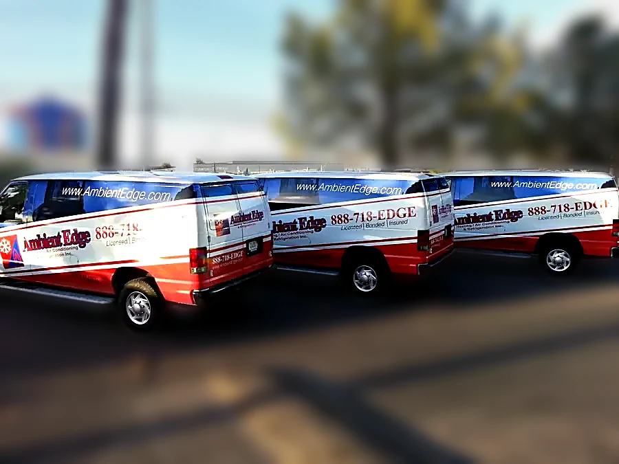 Fleet van wraps Aurora