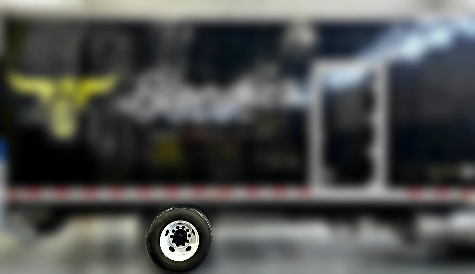 Blondies food truck wrap