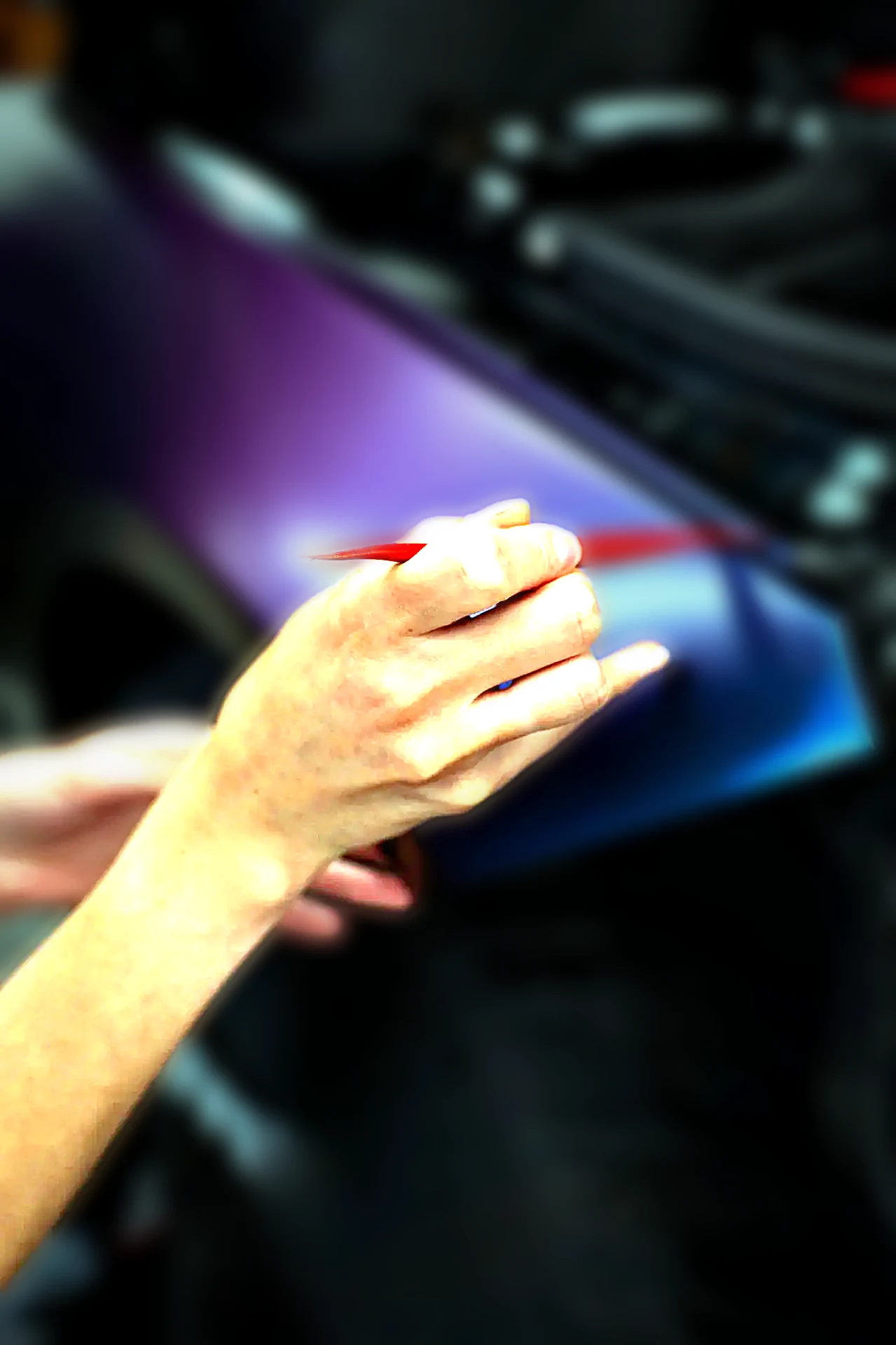Wrap Installation · Closeup. Chicago Fleet Wraps