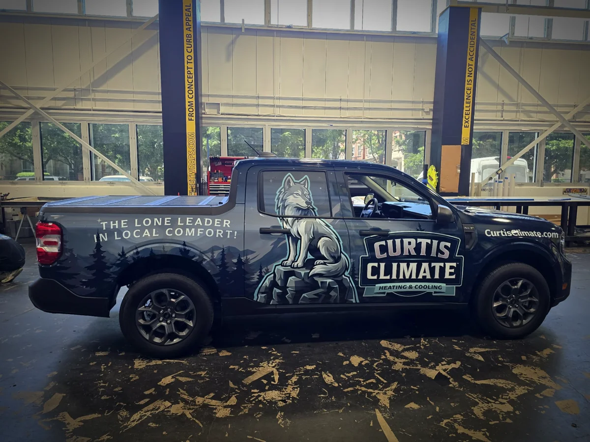 Curtis Climate. HVAC Fleet Rebrand