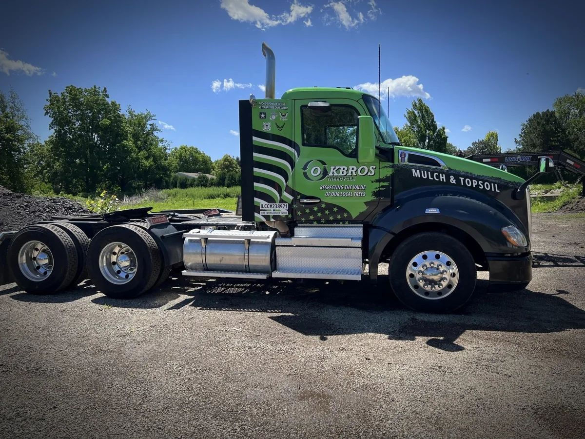 Oak Bros Tree Care. Fleet Wrap