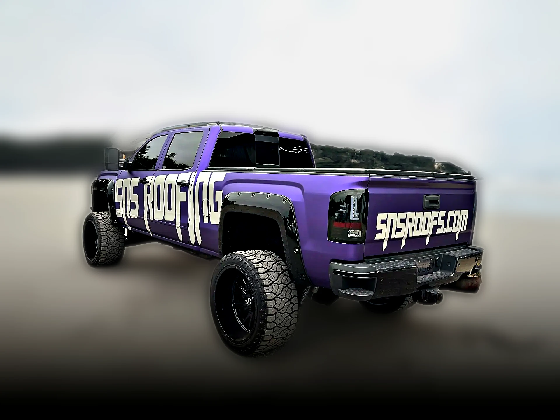 SNS Roofing · Work Truck. Chicago Fleet Wraps