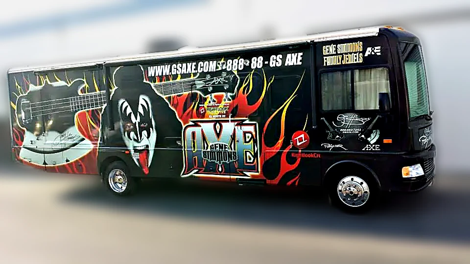 Gene Simmons · Axe RV Wrap. Chicago Fleet Wraps