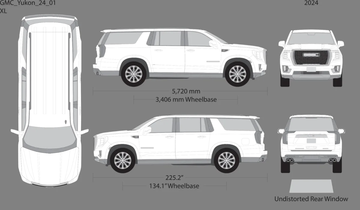 GMC Yukon · SUV Wrap. Chicago Fleet Wraps