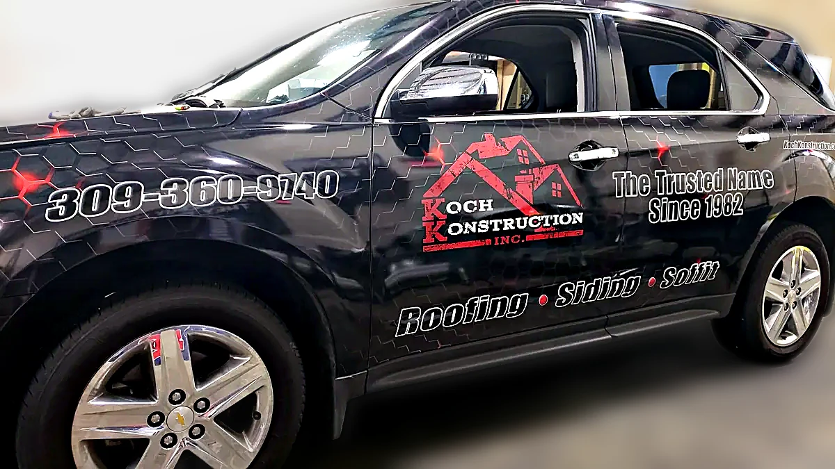 Koch Construction · SUV. Chicago Fleet Wraps