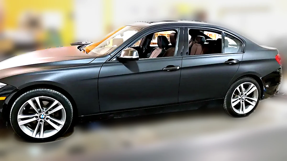 Matte Black · Car Wrap. Chicago Fleet Wraps