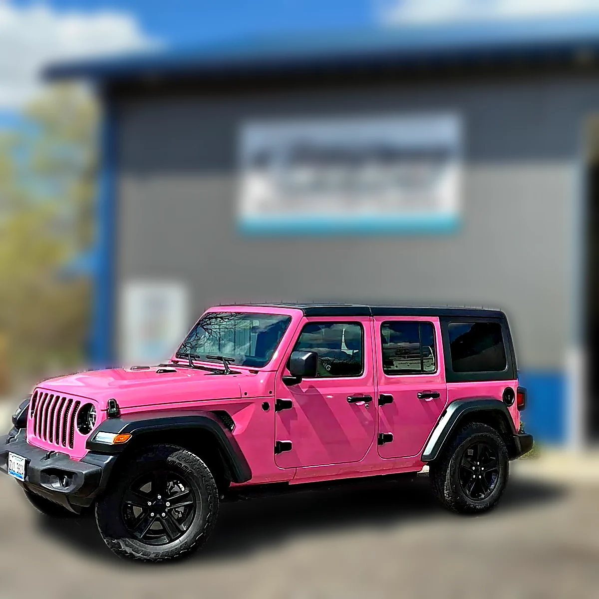 Pink · Jeep SUV. Chicago Fleet Wraps