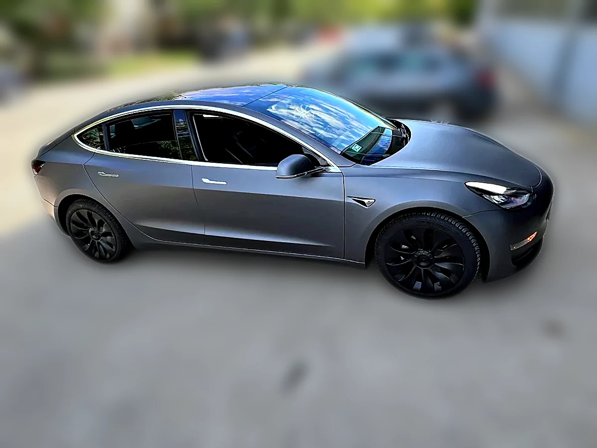 Tesla · Matte Black. Chicago Fleet Wraps